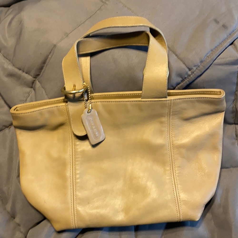 1980s Coach Satchel Handbag